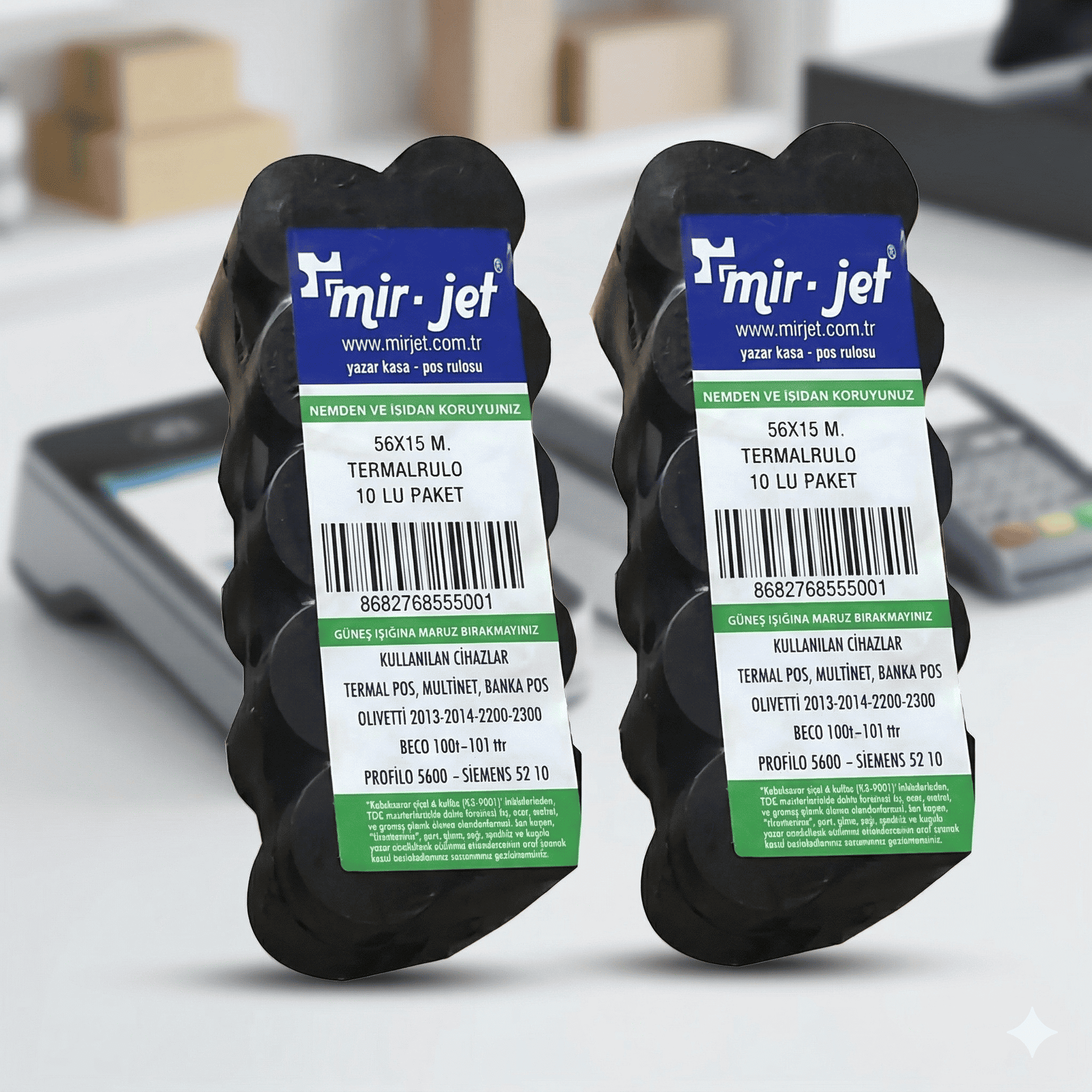 56×15 Termal POS Rulosu