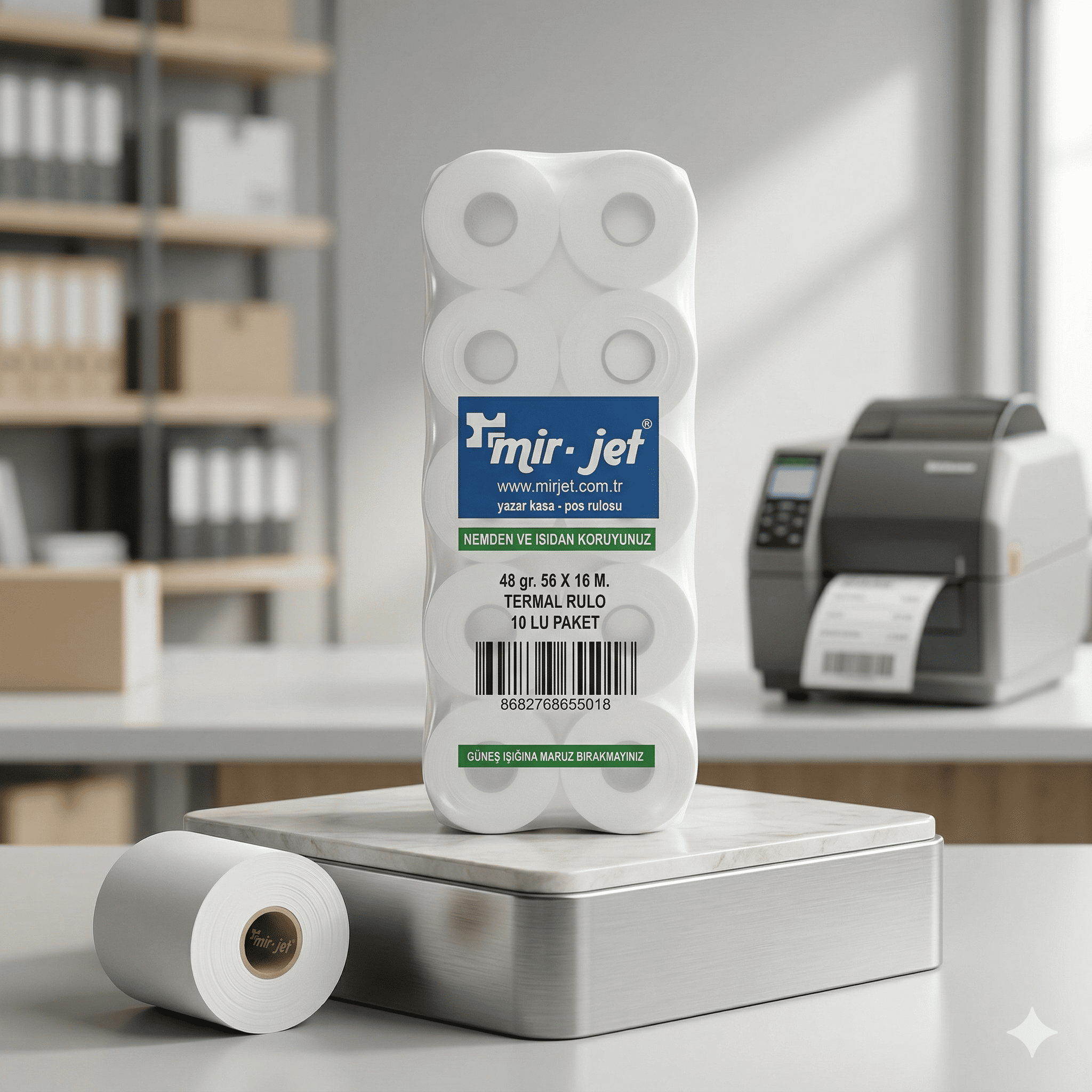 56×16 Termal POS Rulosu